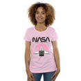 thumbnail image 2 of NASA T-Shirt en Coton pour Femmes Navette Spatiale Coucher de Soleil, 2 of 3