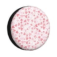 thumbnail image 2 of Balery Cute Hand Drawn Hearts Tire Covers - Tough Tire Wheel Protector for Truck, SUV, Trailer, Camper, RV -17 inch, 2 of 8