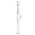thumbnail image 2 of Dual-Ended Poly Nail Gel Brush and Picker 2 In 1 Design Nail Brush Gel Nail Tool for Poly UV Gel Nails Extension, 2 of 5