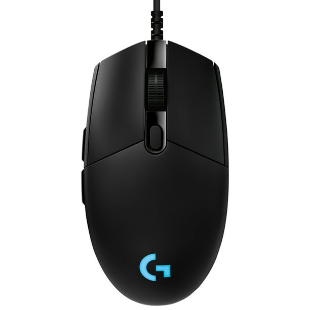 Indtægter mord bånd Logitech G PRO Hero Wired Gaming Mouse, 12000 DPI, RGB Lightning, Ultra  Lightweight, 6 Programmable Buttons, On-Board Memory, Compatible with PC/Mac  - Black - Walmart.com