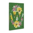thumbnail image 4 of Stupell Industries Floral Bloom Letter W Botanical & Floral Painting Gallery Wrapped Canvas Art Print Wall Art, 24 x 36, 4 of 8