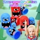 thumbnail image 2 of Juego de mesa Big Eat Small Tic Tac Toe para 2 jugadores, juego de mesa sorpresa Blue Red Gobblet Gobblers, juegos familiares de tres en raya y un juego clásico, decoración del hogar, 2 of 5