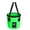 green, variant on Portable travel bag fishing bucket folding bucket bag outdoor convenient travel car washing bucket outdoor waterproof bag-yellow