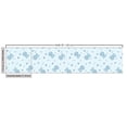 thumbnail image 2 of Ambesonne Cartoon Fabric by the Yard Upholstery, Bears and Letters Cold Tone, 10 Yards, Pale Blue Aqua, 2 of 4