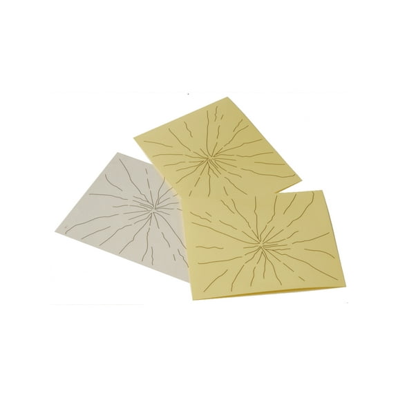 Car Truck Van Adhesive Broken Window Sticker Funny Decoration