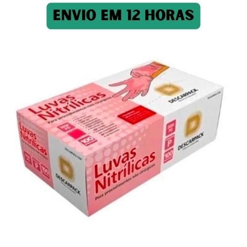 Guante Desechable Nitrilo Rosa Descarpack 100uds - PP PMG Deng Xun unisex