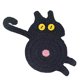 thumbnail image 1 of Regalos de gatos para amantes de los gatos Posavasos de gato tejidos, creativos y lindos, posavasos aislantes, posavasos para café y té, regalos de escritorio, 1 of 5