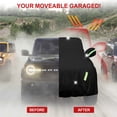 thumbnail image 2 of Yiyasu Outdoor UV Protection Inner Lining Full Car Cover for Jeep Wrangler DustProof, 2 of 7