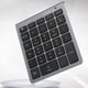 thumbnail image 5 of Antideslizante Bluetooth Number Pad 28 Teclas Number Inalámbrico Numérico Negro perfke teclado numérico, 5 of 5