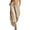66#R Khaki, variant on Palazzo Pants for Women Ruffle Lace Pants Boho Long Bloomers Vintage Pantaloons Summer Beach Travel Vacation Pants Trousers Pink M