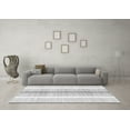 thumbnail image 3 of Ahgly Company Indoor Square Abstract Gray Modern Area Rugs, 5' Square, 3 of 4