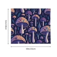 thumbnail image 3 of Pofeuu Floral Hippie Mushrooms Print Wall Tapestry Decoration Wall Hanging Tapestry 60 x 51 Inch, 3 of 6