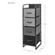 thumbnail image 5 of Mueble Buró Houzer Torre Moderno Organizador 4 Cajones Tela negra, 5 of 5