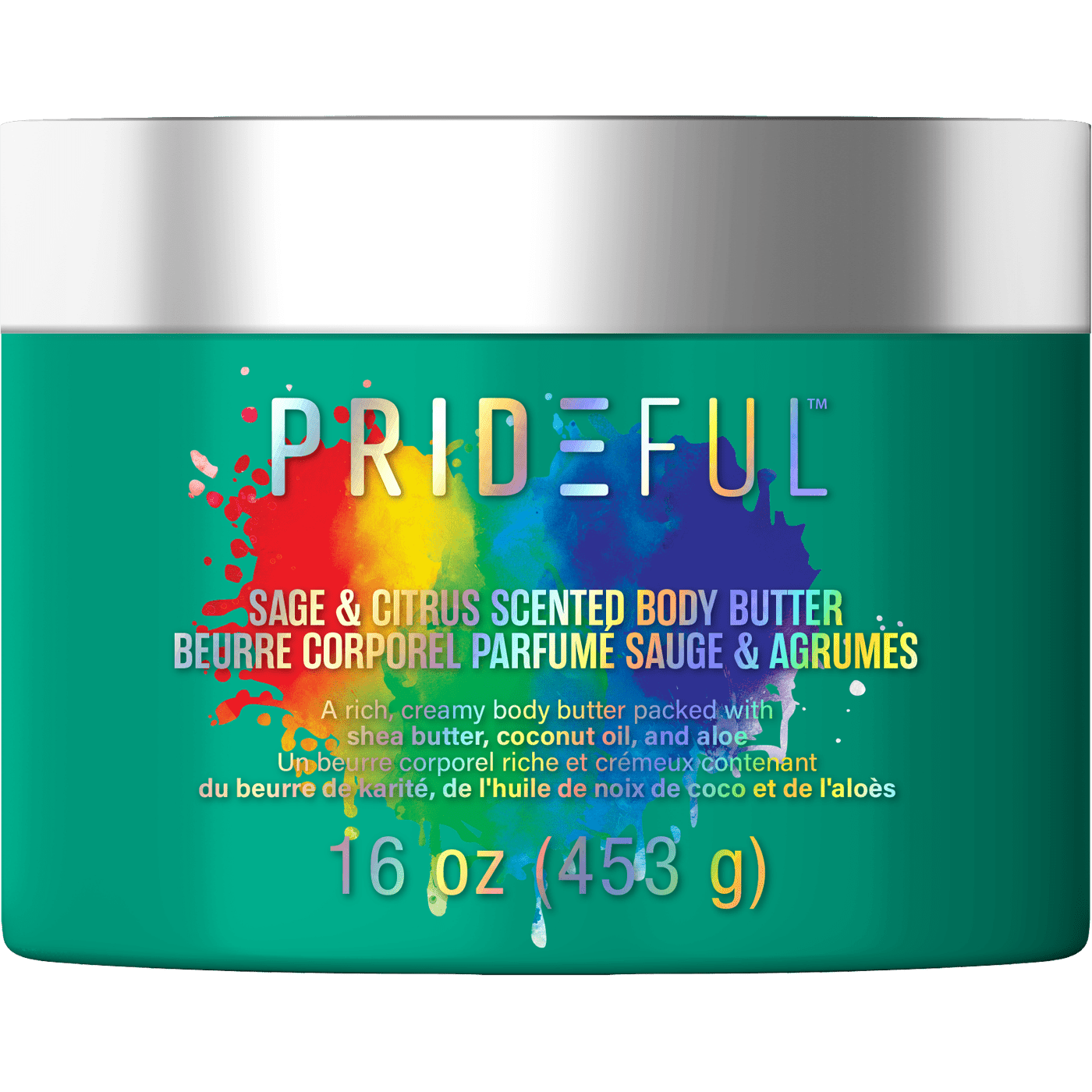 Prideful Body Butter, Sage & Citrus, 10.5 oz