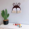 thumbnail image 2 of Deer Lion Wall Décor Handmade Weaving Ornament Modern Home, 2 of 4