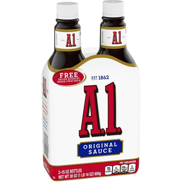 A.1. Original Steak Sauce 2 15 oz Bottles