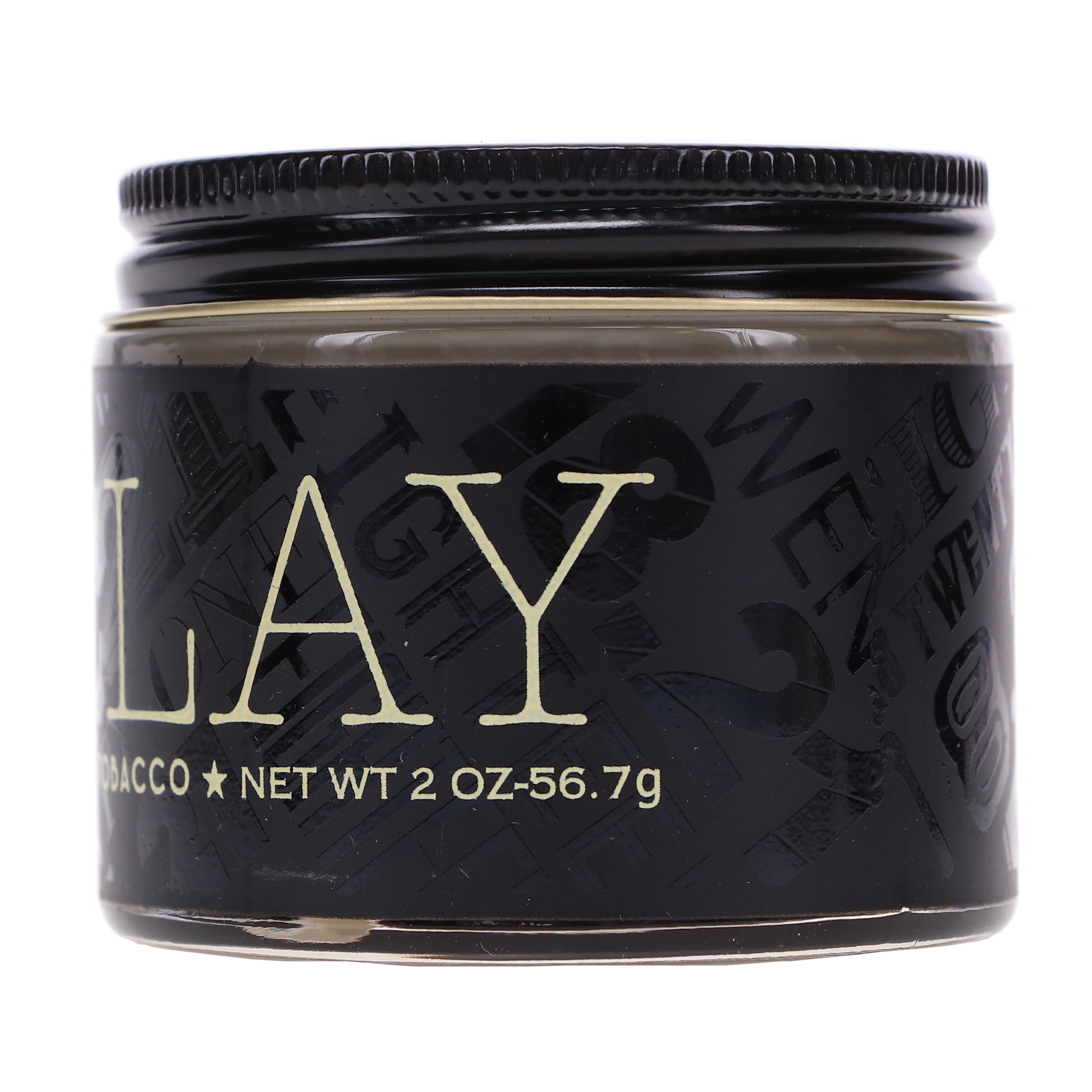 18.21 Man Made Sweet Tobacco Clay 2 oz, Firm Hold Matte Finish Hair Styling  Clay