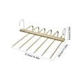 thumbnail image 3 of Dvruxg Closet Hangers Multi Functional Pants Rack, Metal Heavy Duty Wardrobe Organizer Racks for Clothes Trousers Scarves Ties, 3 of 5