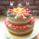 thumbnail image 3 of FELTECHELECTR Juego de 24 adornos para tartas de Pascua con forma de conejo y sombrero, para decorar tartas y fiestas de cumpleaños., 3 of 6