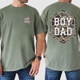 thumbnail image 3 of Boy Dad Camo Double-Sided T-Shirt – Dad Life Graphic Tee, Father’s Day Gift for Him, 3 of 6