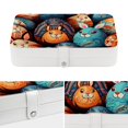 thumbnail image 4 of Easter Portable PU Leather Earring Organizer with Removable Compartment and Necklace Holder – Jewelry Stand Included, 4 of 6