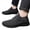 Gray, variant on LTTVQM Bowling Shoes Men Orthopedic Arch Support Mesh Slip-On Walking Shoes Non-Slip Sole Breathable Outdoor Casual Athletic Comfortable Lace-Up Sneakers Black 43(US-9Men)