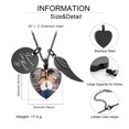 thumbnail image 3 of Personalized Photo Heart Urn Necklace for Ashes Cremation Urns Jewelry Picture Custom Engraved Keepsake Memorial Pendant Human / Pet Memorial Jewelry, 3 of 9