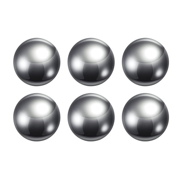 Uxcell Precision Balls 3/4" Diameter 304 Stainless Steel for Bearings 6 Pack