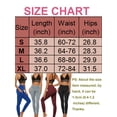 thumbnail image 3 of YouLoveIt Women's Butt Lifting Leggings High Waist Yoga Pants with Pockets Slimming Workout Leggings Tights Pants Athletic Sport Pants Butt Lift Tight Stretch Trousers, 3 of 7