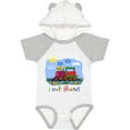 thumbnail image 3 of Inktastic I Love Trains Boys or Girls Baby Bodysuit, 3 of 5