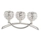 thumbnail image 2 of 3 candelabros de cristal para centros de mesa de boda Plata, 2 of 8