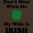 thumbnail image 3 of CafePress - Don't Mess With Me. My Wife Is Irish. Dark T Shirt - Men's Classic Graphic Cotton T-Shirt, 3 of 4