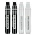 thumbnail image 2 of CCOCC 2pcs Marker Paint Marker 15mm Wide Tip Large Acrylic Paint Pens for Drawing DIY Crafting Writing and Drawing White, 2 of 3