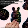 Hqlecpe Easter Decorations Children's Scratch Painting Set DIY Decoration Easter Scratch Painting