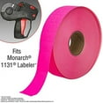 thumbnail image 2 of Fluorescent Pink Pricing Labels for Monarch 1131 Price Gun - 24 Rolls, 60,000 Labels - Buy 2 Sleeves Get 1 Free, 2 of 6