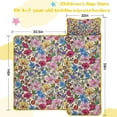 thumbnail image 5 of Pioneer Flower Floral Print Pattern Toddler Nap Mats for Kids Preschool,Sleeping Mat Bag or Kids,Toddler Sleeping Bag,Toddler Nap Mat or Daycare, 5 of 6