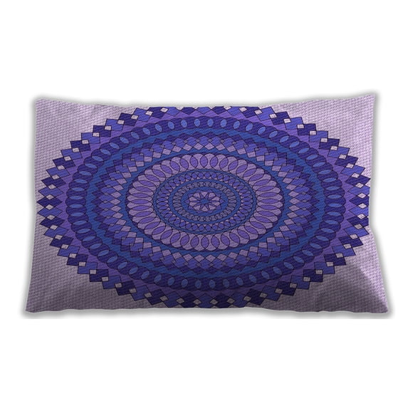 Ahgly Company Outdoor Rectangular Contemporary Lumbar Throw Pillow, 13 inch by 19 inch
