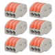 thumbnail image 5 of Conector De Cable De 3 Puertos, Cables Compactos Terminal De Conexión Rápida Bronce + PC Resistencia Al Envejecimiento Retardante De Llama 32A Prevención De Descargas ANGGREK Otros, 5 of 8