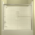 thumbnail image 5 of Arizona Shower Door ET16657BNCLL 57.38 x 66 in. ETE Euro Tub Enclosure Shower Door with Showerhead Left - Brushed Nickel, 5 of 6