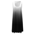 thumbnail image 4 of SMihono Robe d'Été pour Femmes Grande Taille Mode Robes d'Été Imprimées Décontractées Sans Manches Vacances Plage Mini Robe, 4 of 4