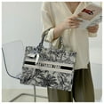 thumbnail image 4 of ShenMo BOOK TOTE, Embroidered Cotton Bag Large, Brand New black large, 4 of 5