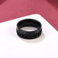 thumbnail image 3 of FaithHeart Nordic Viking Spinner Runes Ring Men Punk Cuban Link Rotatable Stainless Band Ring, 3 of 8
