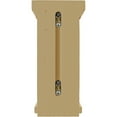 thumbnail image 4 of Ekena Millwork 6 1/2"W x 6 1/2"D x 14"H Traditional Recessed Corbel, Alder, 4 of 4