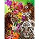 thumbnail image 1 of Taladro Diamante Pintura (DF3639) 5D DIY Completo Tigre Bordado Mosaico Craft Kit (W589) 20X30cm Hugtrwg Para estrenar, 1 of 1