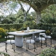thumbnail image 2 of Pansy Cream Outdoor Dining Chair, 2 of 4