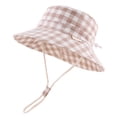 thumbnail image 1 of Gorro Bamery para bebés pequeños con protección UV, 50 cm, celosía caqui, 1 of 6
