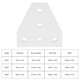 thumbnail image 5 of Placa De Unión, Reparación De Placas De Reparación Plata Conveniente Para Impresora 3D Para Enrutador CNC OTVIAP 2020T, 5 of 8