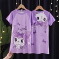 thumbnail image 1 of Disney Leena Belle Pijamas de verano para niños Camisón de niña Vestido de princesa de dibujos animados Falda de verano de manga corta para niños Wear10 altura 110-120m zhangyuxiang CONDUJO, 1 of 2