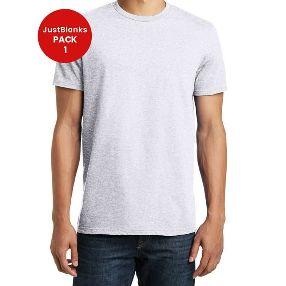 JustBlanks Soft Cotton Young Mens Slim Fit Concert Lightweight Modern Fit T-Shirt