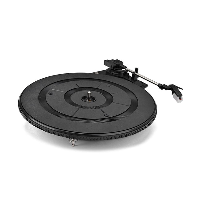 Accessoires de Phonographe Pièces 28cm Tourne-Disque Vinyle Vintage LP 3 Vitesses (33/45/78 RMP) avec Stylet, Facile à Installer
